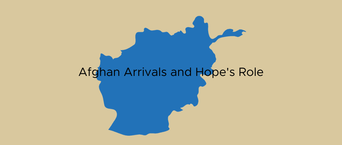 A Challenging Time: Afghan Arrivals